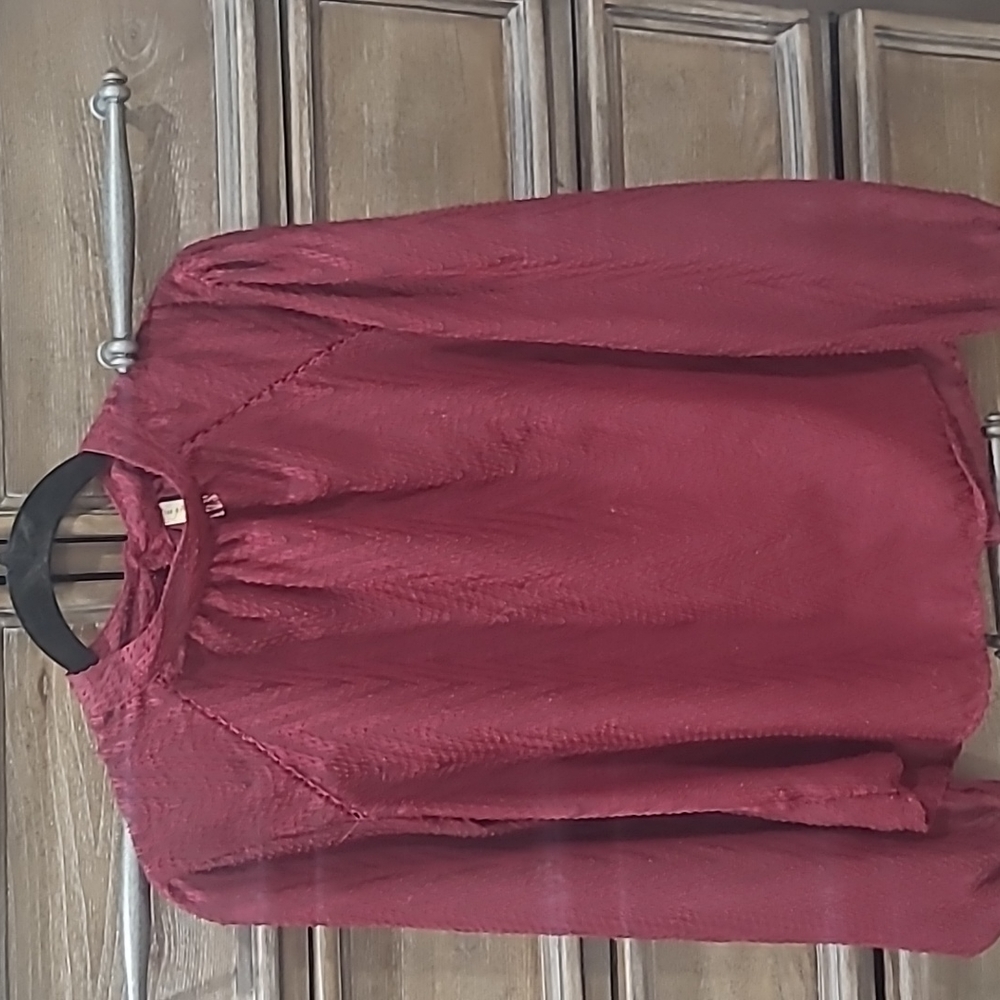 Free people sheer blouse